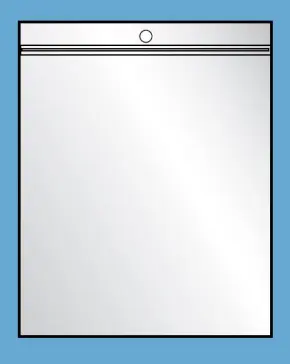 Reclosable Hang Hole